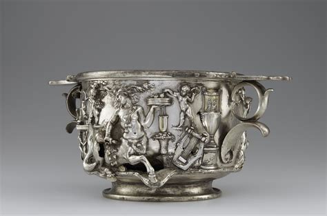 roman silver cup.